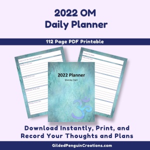 2022 OM Daily Planner Printable