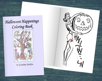 Halloween Happenings Coloring Book Printable