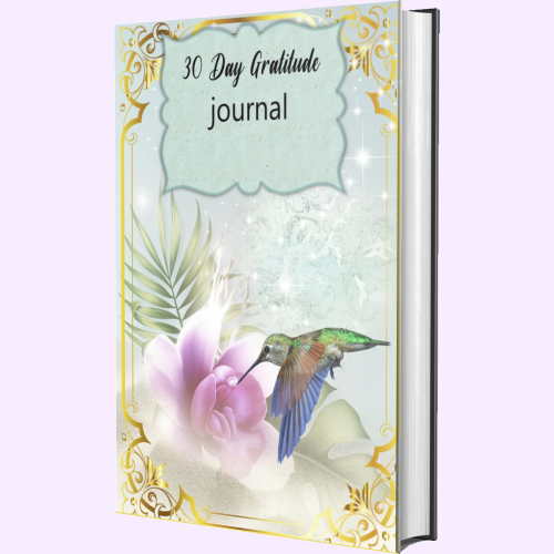 Hummingbird 30 Day Gratitude Journal